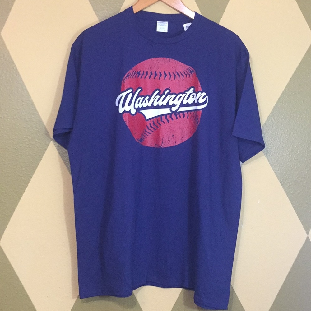 Men’s Washington Baseball T-shirt 2XL NWT